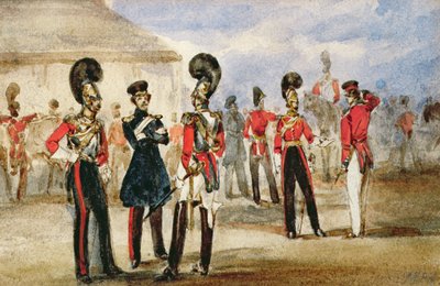Première garde de vie, 1835 - English School